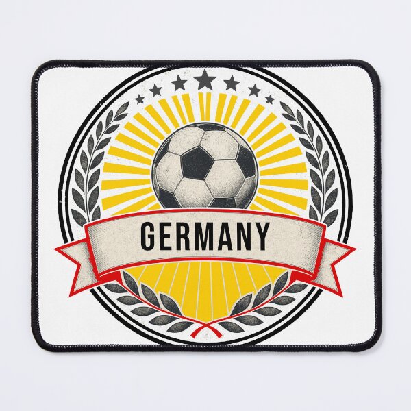 Item preview, Germany Vintage Soccer Crest — Retro German Football Badge Fan Emblem designed and sold by icemanphotos.