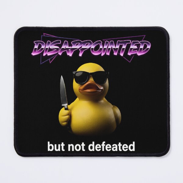 Item preview, Disappointed Rubber Duck designed and sold by ghan19.