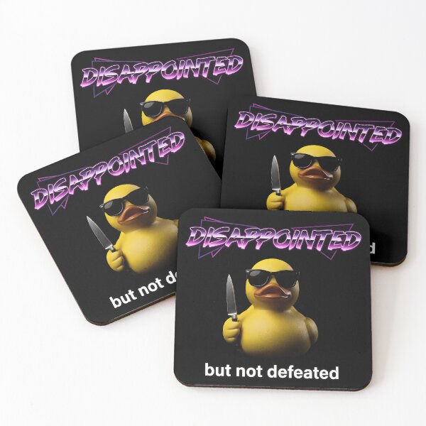 Item preview, Disappointed Rubber Duck designed and sold by ghan19.