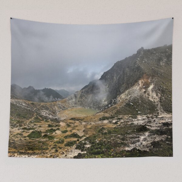 Item preview, Grand volcanic panorama under the mist  designed and sold by franck380.