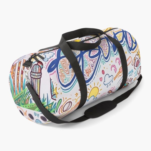 Item preview, colourful cricket maximalist doodle art designed and sold by REDCLASH2002.