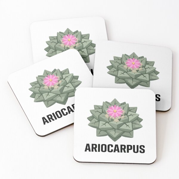 Item preview, Minimalist Ariocarpus Fissuratus Geometric Botanical Logo designed and sold by GreenDivisionJP.