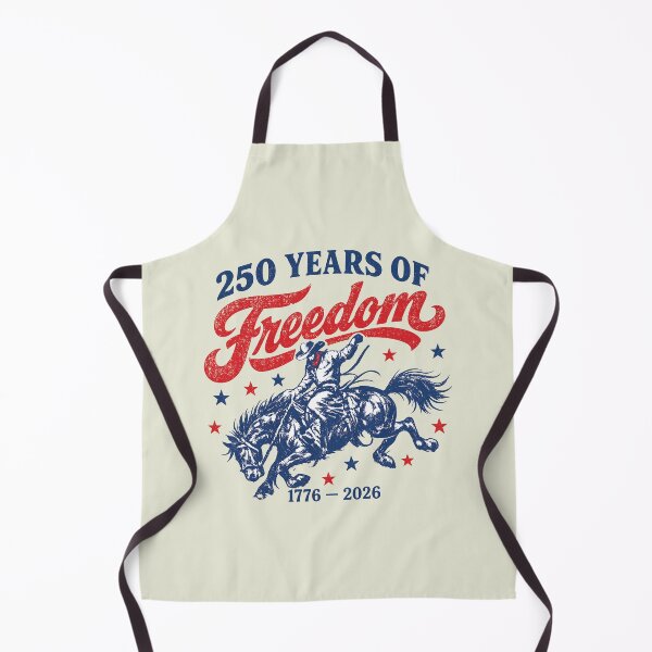 Item preview, Retro 250 Years of Freedom Cowboy Horse designed and sold by sparkfavs.