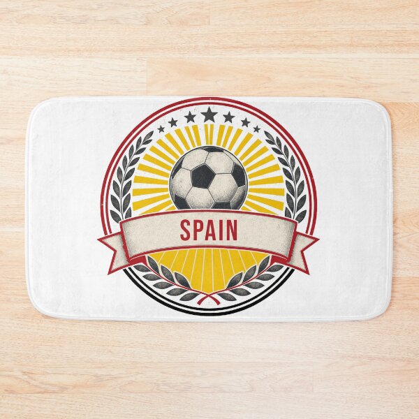 Item preview, Spain Vintage Soccer Crest — Retro Spanish Football Badge Fan Emblem designed and sold by icemanphotos.