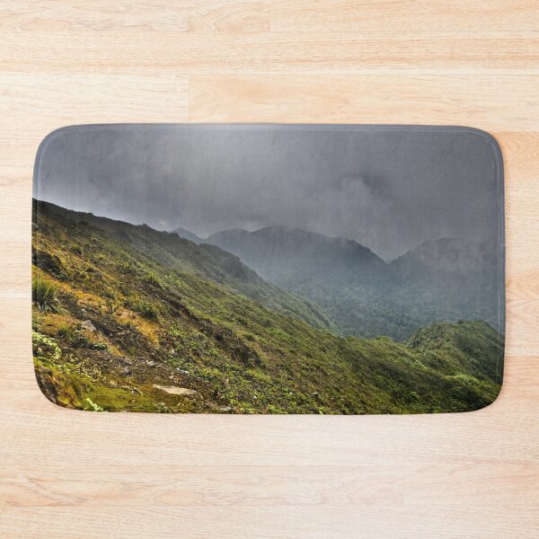 Item preview, Tropical mountains and threatening clouds designed and sold by franck380.