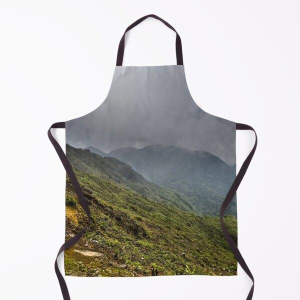 Item preview, Tropical mountains and threatening clouds designed and sold by franck380.