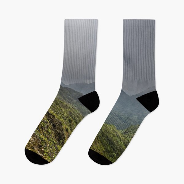 Item preview, Tropical mountains and threatening clouds designed and sold by franck380.