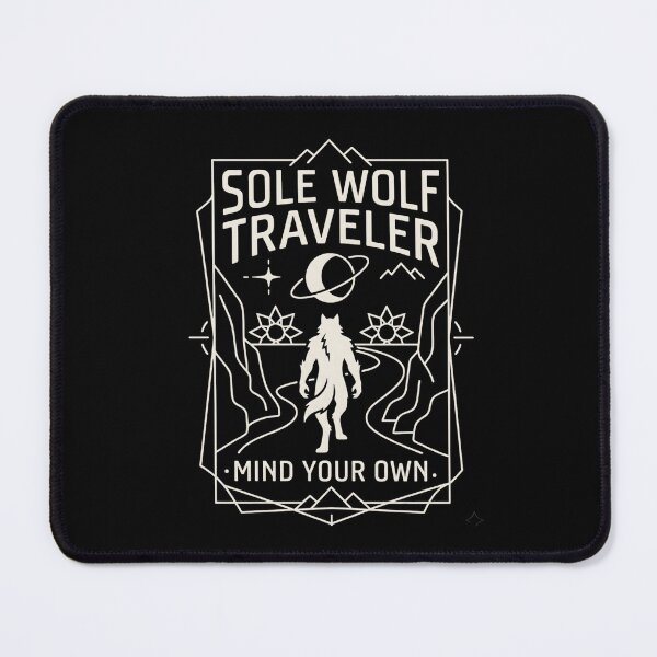 Item preview, Sole Wolf  Mind Your Own designed and sold by artlife4.