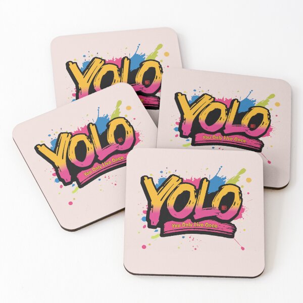 Item preview, YOLO - You Only Live Once designed and sold by FYQDesign.