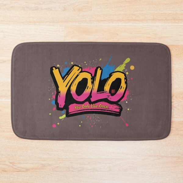 Item preview, YOLO - You Only Live Once designed and sold by FYQDesign.