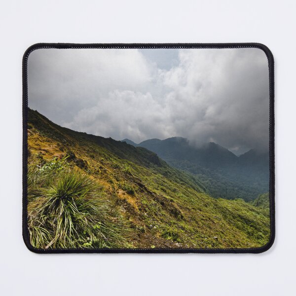 Item preview, Tropical mountains and threatening clouds designed and sold by franck380.