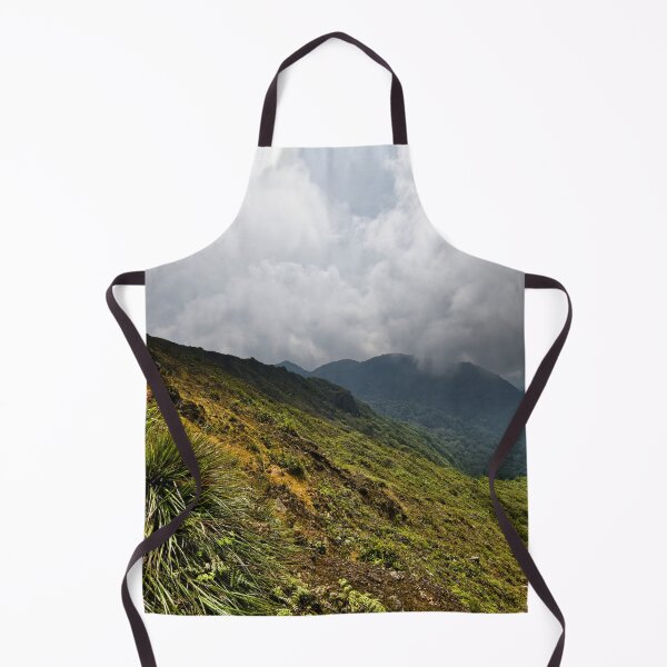Item preview, Tropical mountains and threatening clouds designed and sold by franck380.