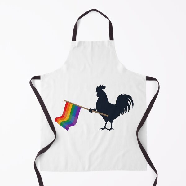 Item preview, Pride Rooster Carrying Rainbow Flag – Love, Equality and Acceptance Colorful Rooster Design designed and sold by Trendesigne.