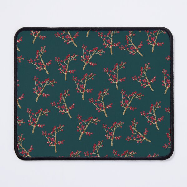 Item preview, Elegant Red Berry Botanical Pattern | color 8 designed and sold by Asmaa Abdul-Azim.