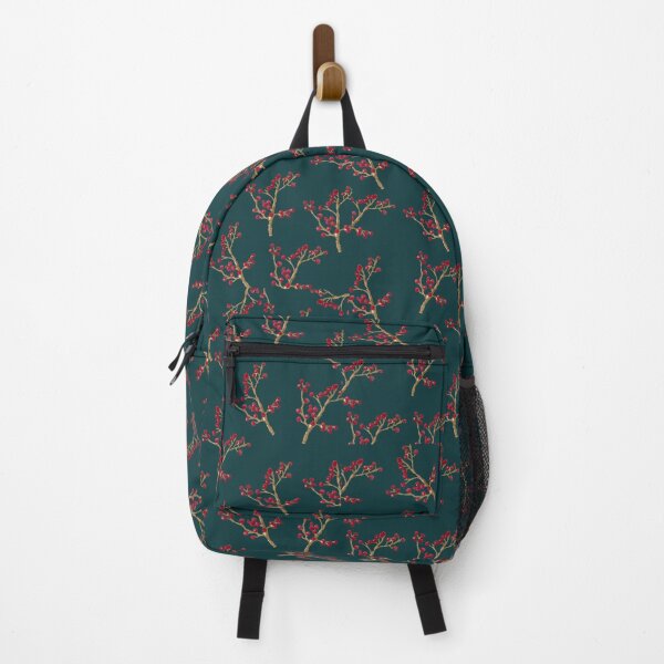 Item preview, Elegant Red Berry Botanical Pattern | color 8 designed and sold by Asmaa Abdul-Azim.