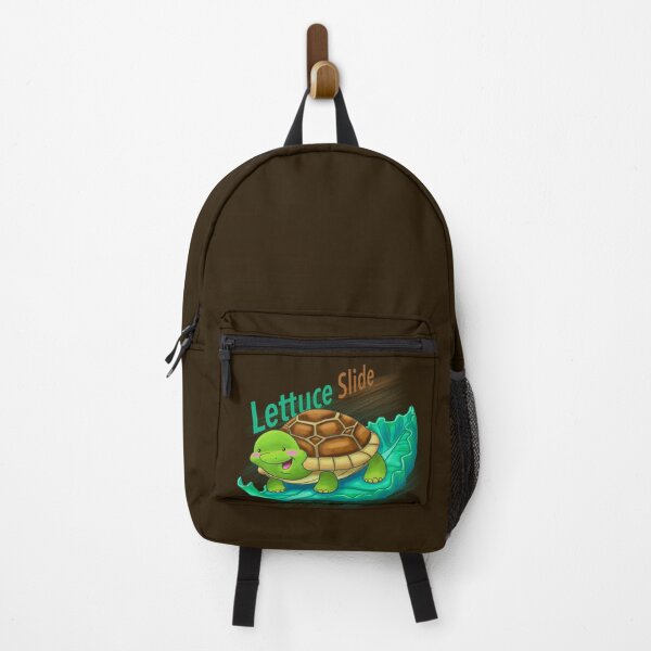 Item preview, A happy turtle gliding over lettuce designed and sold by Konopikyu.