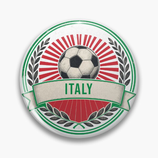 Item preview, Italy Vintage Soccer Crest — Retro Italian Football Badge Fan Emblem designed and sold by icemanphotos.