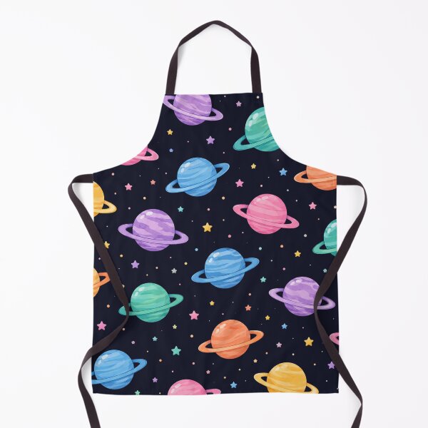 Item preview, Vibrant Pastel Planets Space Seamless Pattern designed and sold by Seculinator.