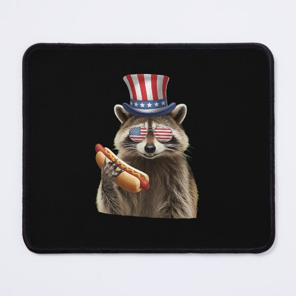 Item preview, Feral But Free Patriotic Racoon 4th Of July Yout Classic designed and sold by StranHabesre51.