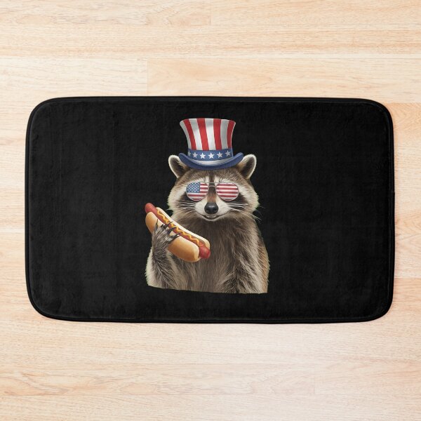 Item preview, Feral But Free Patriotic Racoon 4th Of July Yout Classic designed and sold by StranHabesre51.