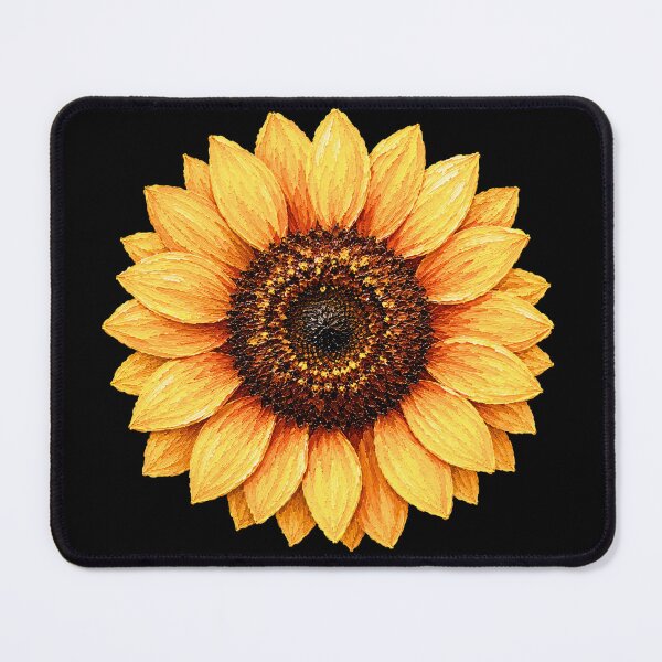 Item preview, Golden Sunflower Acrylic Painting | Vibrant Botanical Flower Art designed and sold by ColorSplash123.