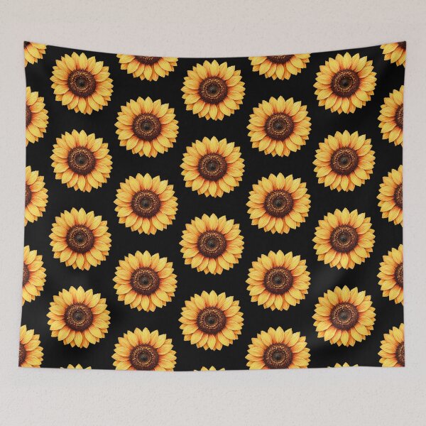 Item preview, Golden Sunflower Acrylic Painting | Vibrant Botanical Flower Art designed and sold by ColorSplash123.