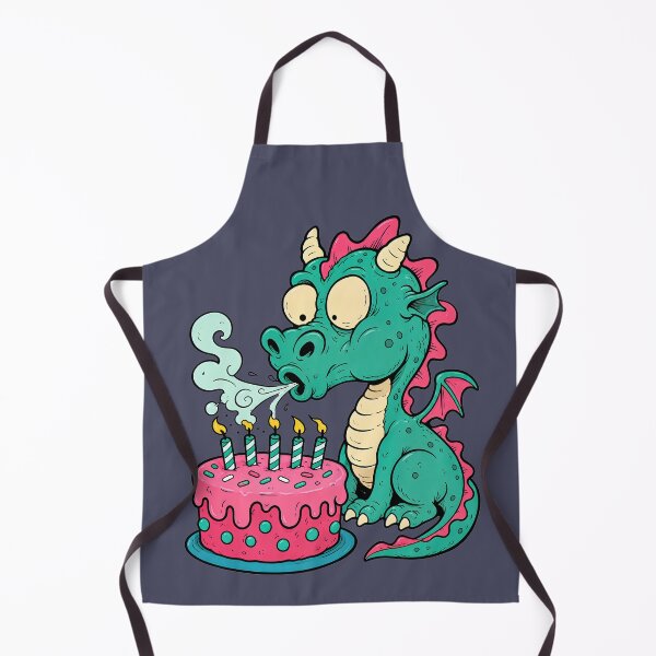 Item preview, Blow Out Your Candles Dragon designed and sold by BrambleBox.