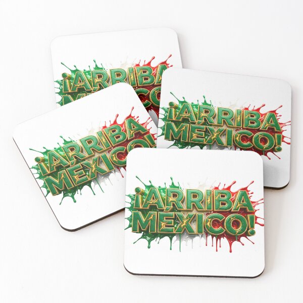 Item preview, Arriba México! – Tipografía Premium Verde Blanco y Rojo con Efecto Relieve designed and sold by ArtSpark Studio.