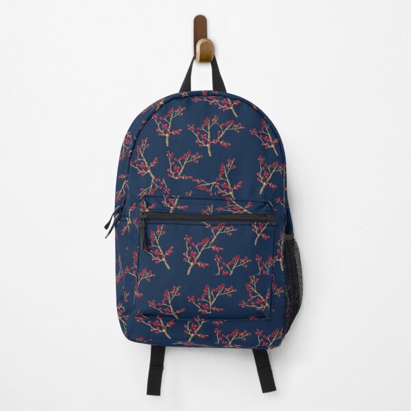 Item preview, Elegant Red Berry Botanical Pattern | color 9 designed and sold by Asmaa Abdul-Azim.