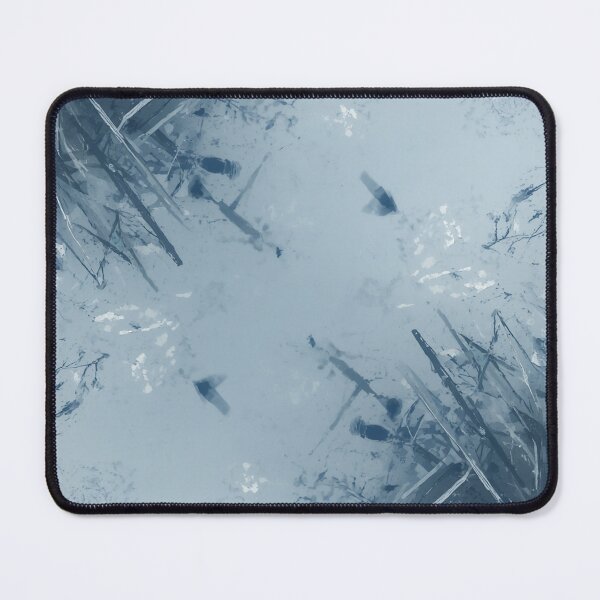 Item preview, Abstract Navy Blue Symmetrical Pattern – Modern Artistic Texture designed and sold by Goca Shop.