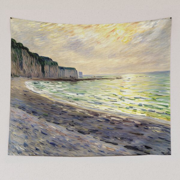 Item preview, Pourville at Sunset: Impression of Radiant Skies designed and sold by artdesignsnow.