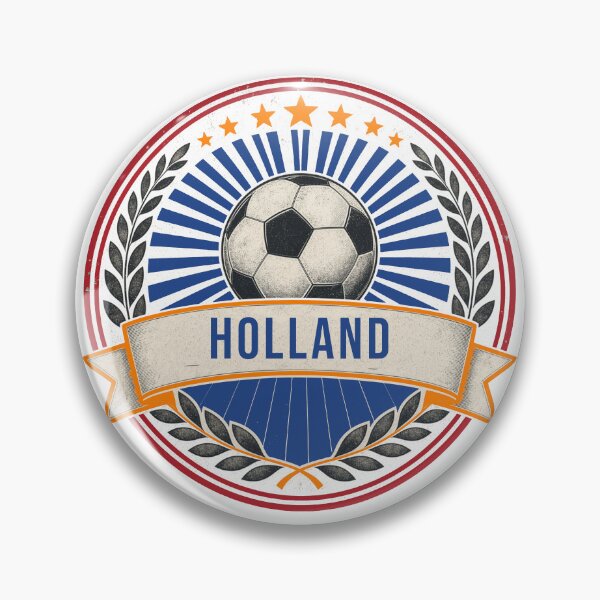 Item preview, Holland Vintage Soccer Crest — Retro Dutch Football Badge Fan Emblem designed and sold by icemanphotos.