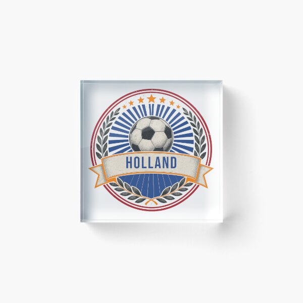 Item preview, Holland Vintage Soccer Crest — Retro Dutch Football Badge Fan Emblem designed and sold by icemanphotos.