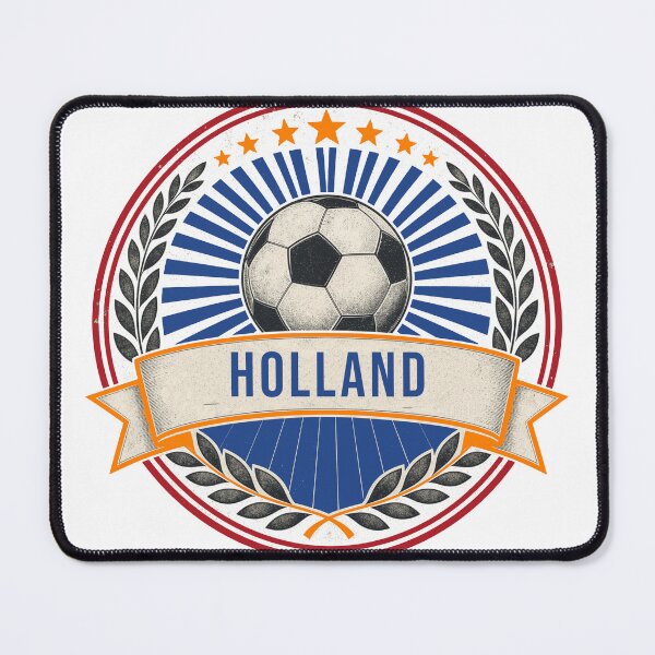Item preview, Holland Vintage Soccer Crest — Retro Dutch Football Badge Fan Emblem designed and sold by icemanphotos.