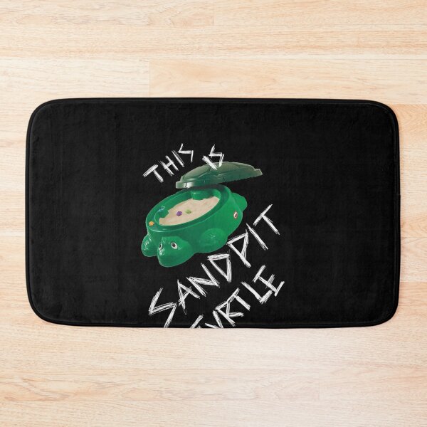 Item preview, This Is Sandpit Turtle - Bmth Meme - White On Black #6179 designed and sold by trusty-ben-art.
