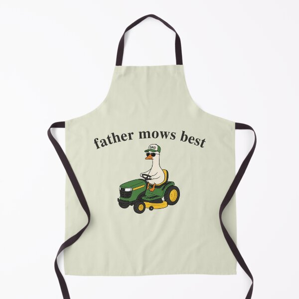 Item preview, Funny Father Mows Best, Funny Goose Father's Day designed and sold by Saitokuu7Art.