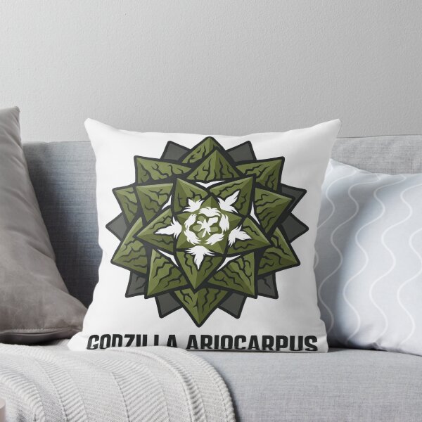 Item preview, GODZILLA ARIOCARPUS FISSURATUS Flat Vector Cactus Streetwear designed and sold by GreenDivisionJP.