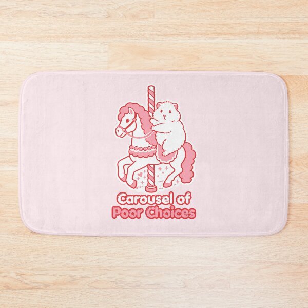 Item preview, Carousel of Poor Choices | Cute hamster on Carousel designed and sold by vitag.