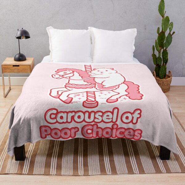 Item preview, Carousel of Poor Choices | Cute hamster on Carousel designed and sold by vitag.