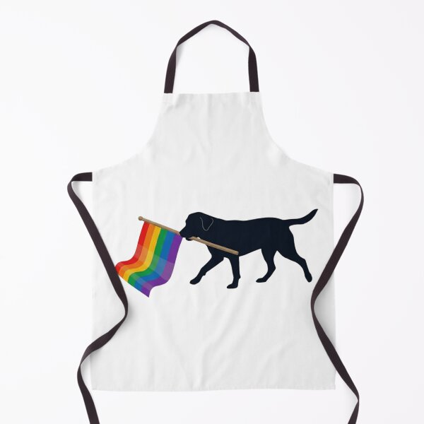 Item preview, Pride Dog Carrying Rainbow Flag – Love, Equality and Acceptance Colorful Dog Design designed and sold by Trendesigne.