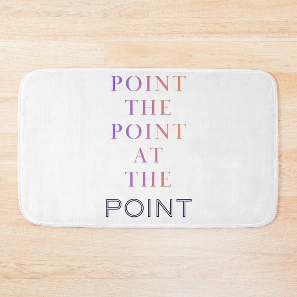 Item preview, POINT THE POINT AT THE POINT designed and sold by ArtistTejal.