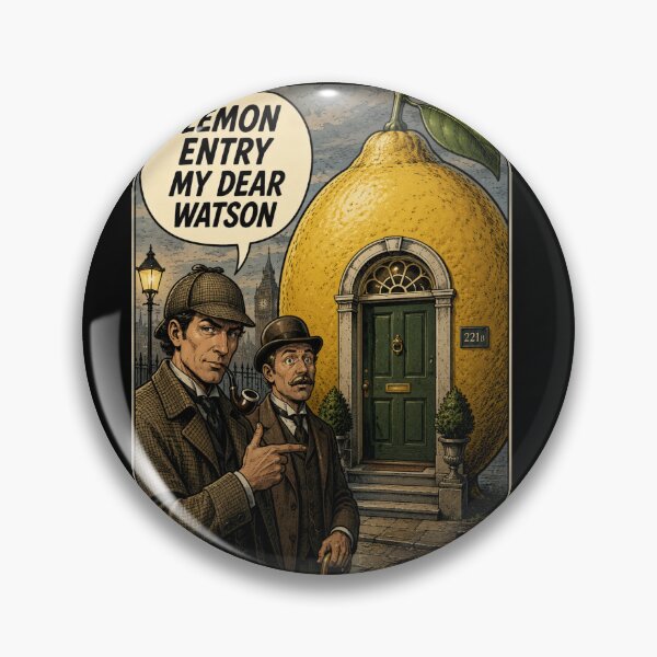 Item preview, Lemon Entry, My Dear Watson – A Citrus Mystery designed and sold by halibutgoatramb.