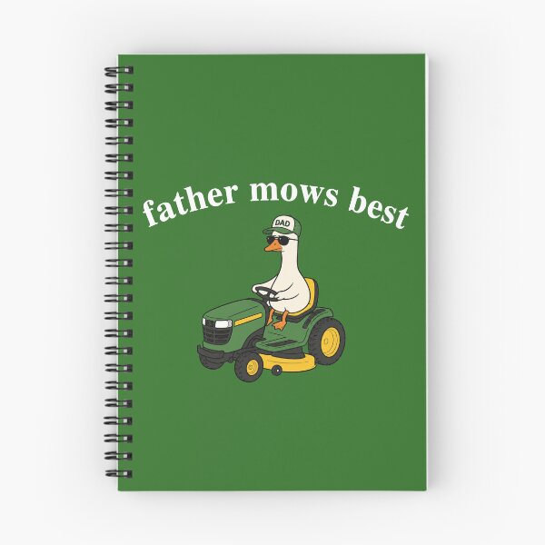 Item preview, Funny Father Mows Best, Funny Goose Father's Day 2 designed and sold by Saitokuu7Art.
