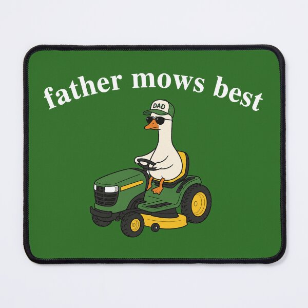 Item preview, Funny Father Mows Best, Funny Goose Father's Day 2 designed and sold by Saitokuu7Art.