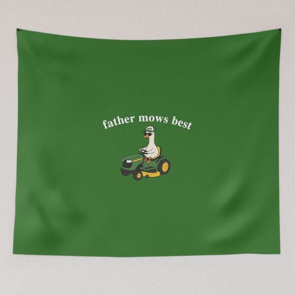 Item preview, Funny Father Mows Best, Funny Goose Father's Day 2 designed and sold by Saitokuu7Art.