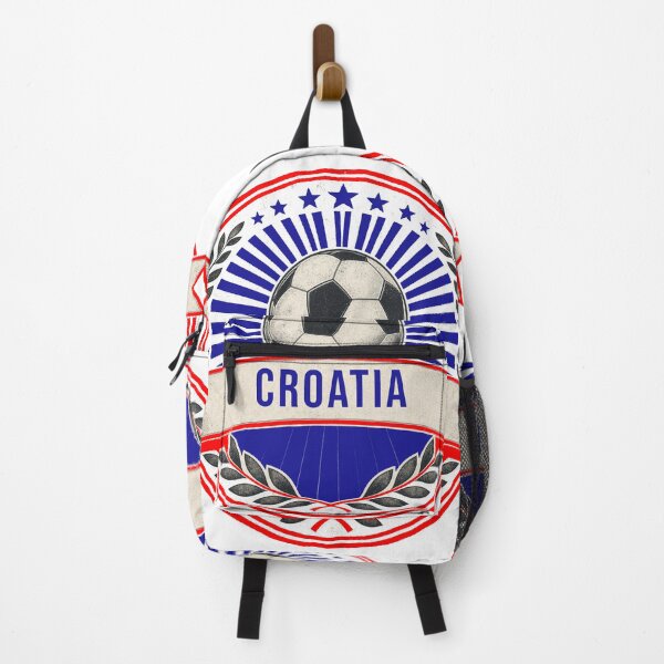 Item preview, Croatia Vintage Soccer Crest — Retro Croatian Football Badge Fan Emblem designed and sold by icemanphotos.