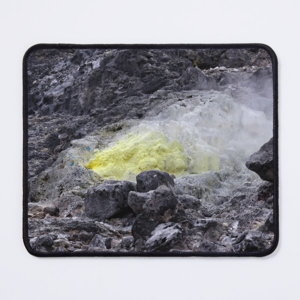 Item preview, Volcanic rocks and sulfur crystals designed and sold by franck380.