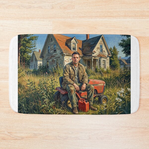 Item preview, Sean "Midlife Stockman" portrait designed and sold by Home Decor Art.