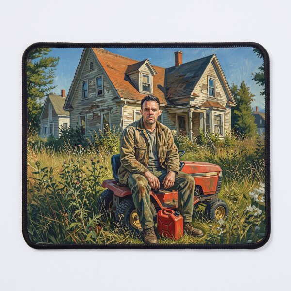 Item preview, Sean "Midlife Stockman" portrait designed and sold by Home Decor Art.