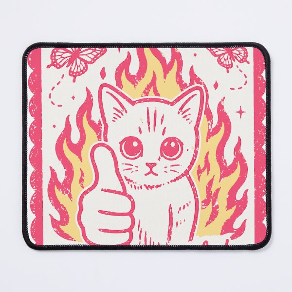 Item preview, Task Failed Successfully Cat- pink designed and sold by vitag.